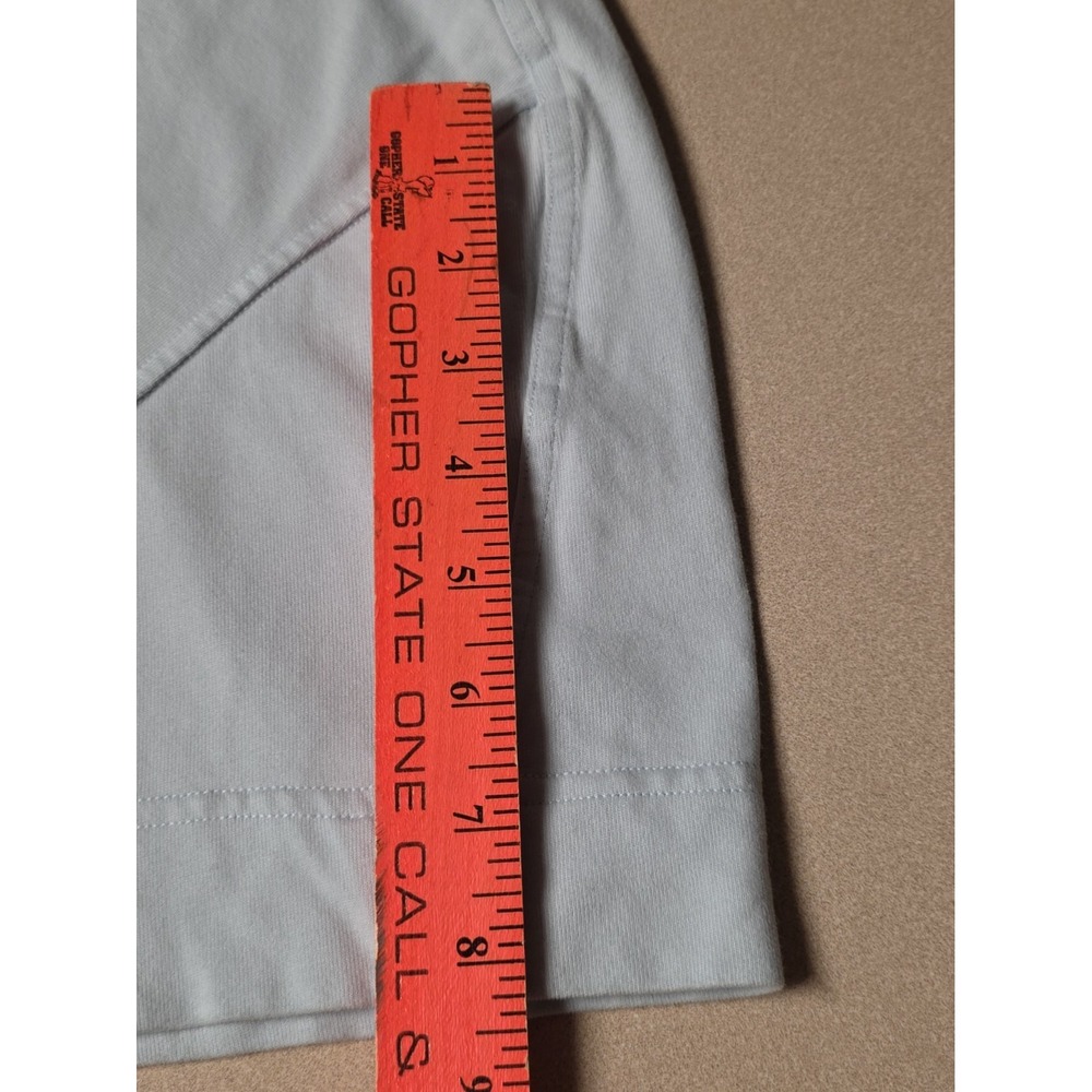 Lululemon Short Sleeve Sweatshirt Size L Baby Blue Oversized - Picture 9 of 14